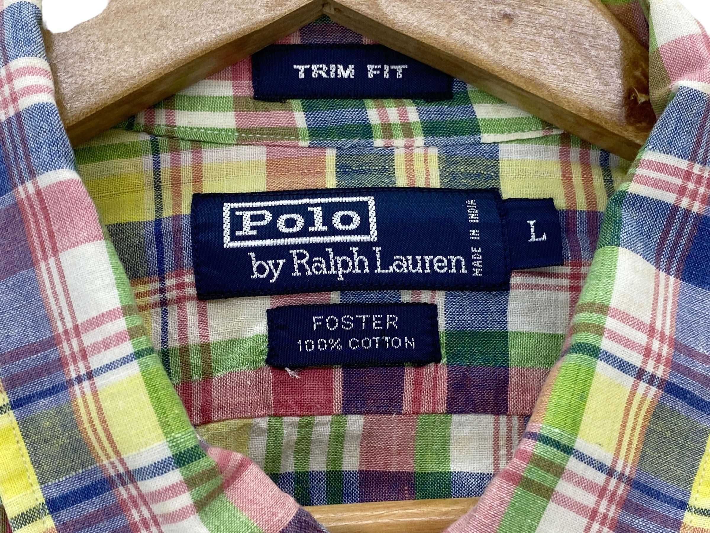 Polo Ralph Lauren × Vintage Polo Ralph Lauren Check Shirt Size US S / EU 44-46 / 1 - 8 Thumbnail