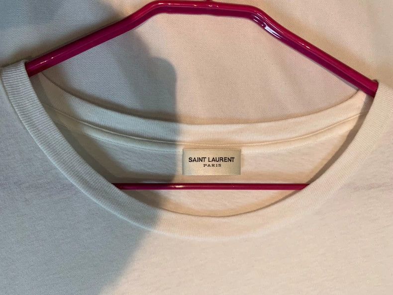 Saint Laurent Paris Saint Laurent Paris Saint Laurent Classic Logo Short Sleev Size US L / EU 52-54 / 3 - 3 Thumbnail