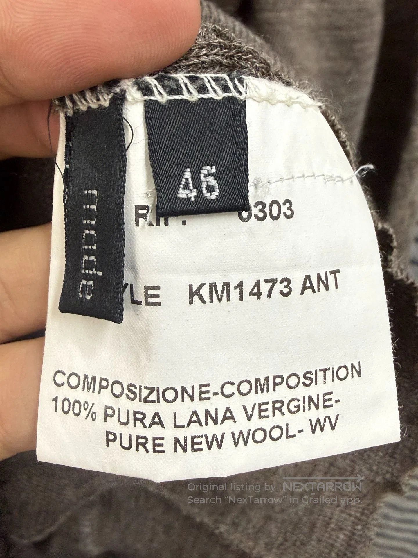 Carol Christian Poell Carol Christian Poell CCP Wool Base Layer. Size US S / EU 44-46 / 1 - 6 Thumbnail