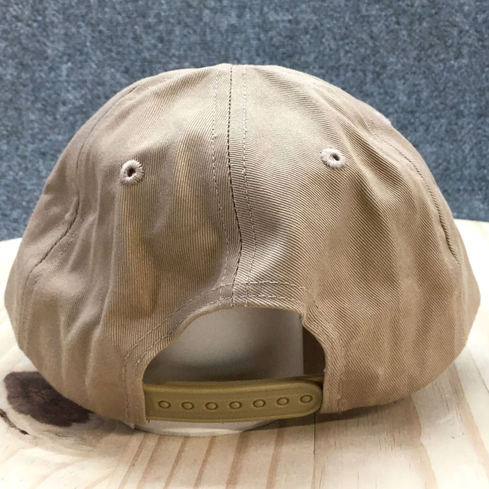 Vintage Las Vegas Baseball Cap - Beige Mens Casual Adjustable Cotton Size ONE SIZE - 6 Thumbnail