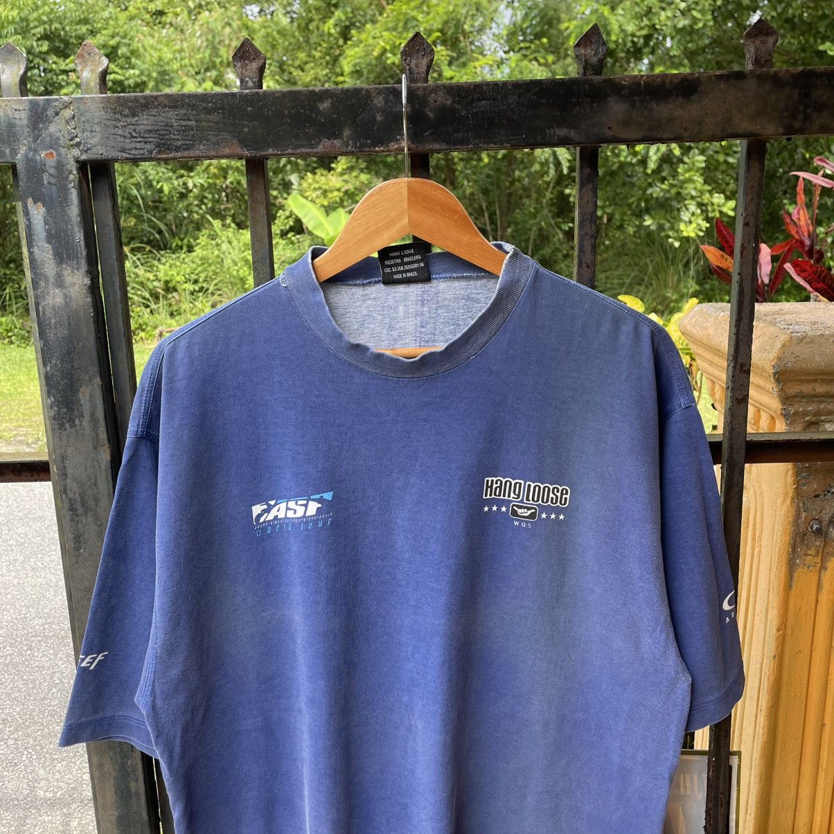 REEF 🔥Vintage 90s REEF Hang Loose Fast World Tour Surfing Tee Size US XL / EU 56 / 4 - 4 Thumbnail