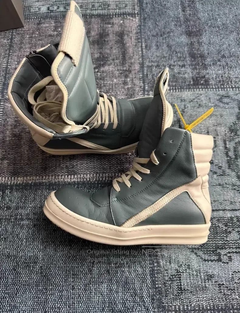 Rick Owens Rick Owens Mainline inverted triangle smog blue color sche Size US 5 / EU 37 - 3 Thumbnail