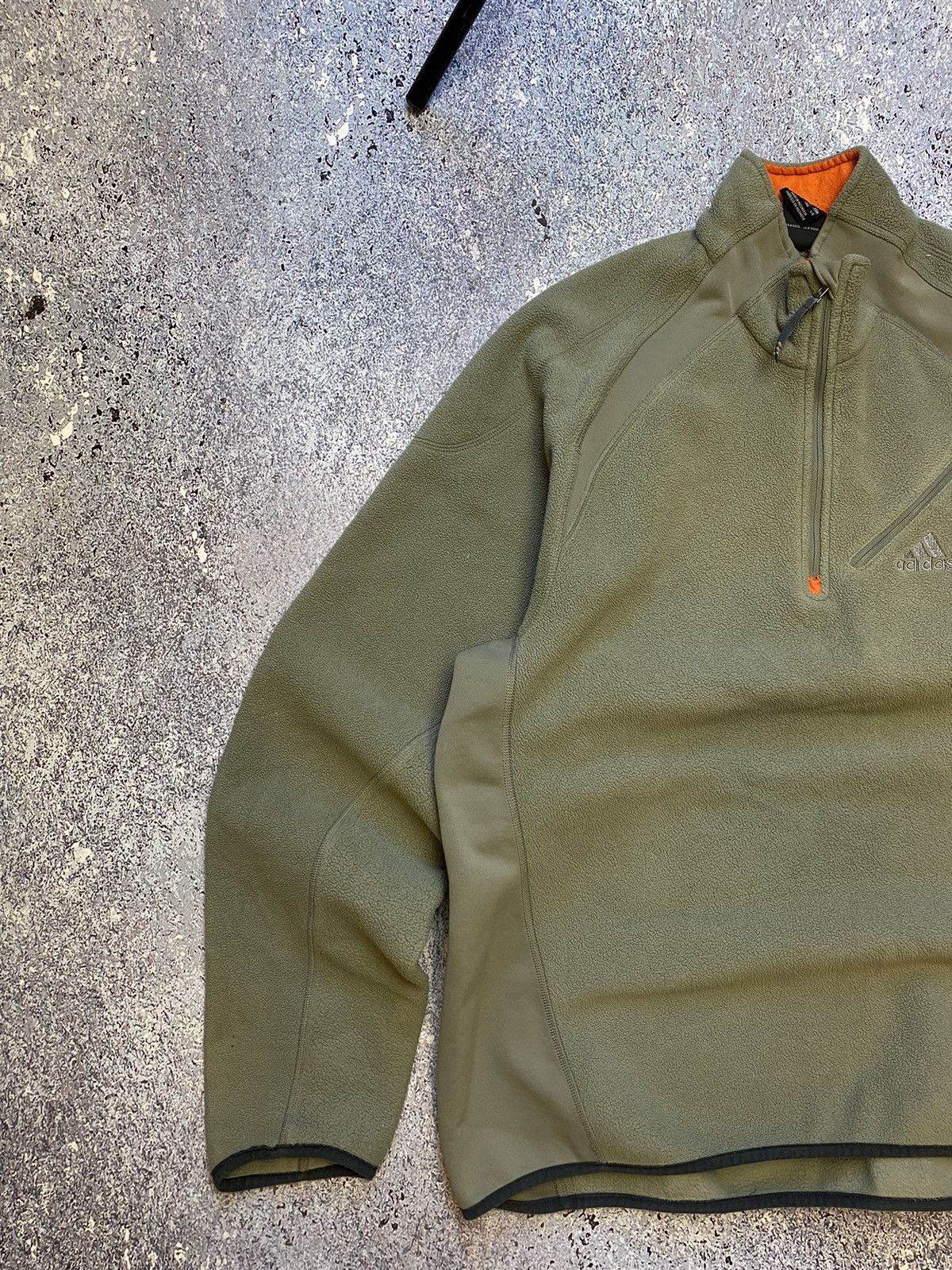 Adidas × Vintage 💥CRAZY Y2K ADIDAS FLEECE Size US L / EU 52-54 / 3 - 3 Thumbnail