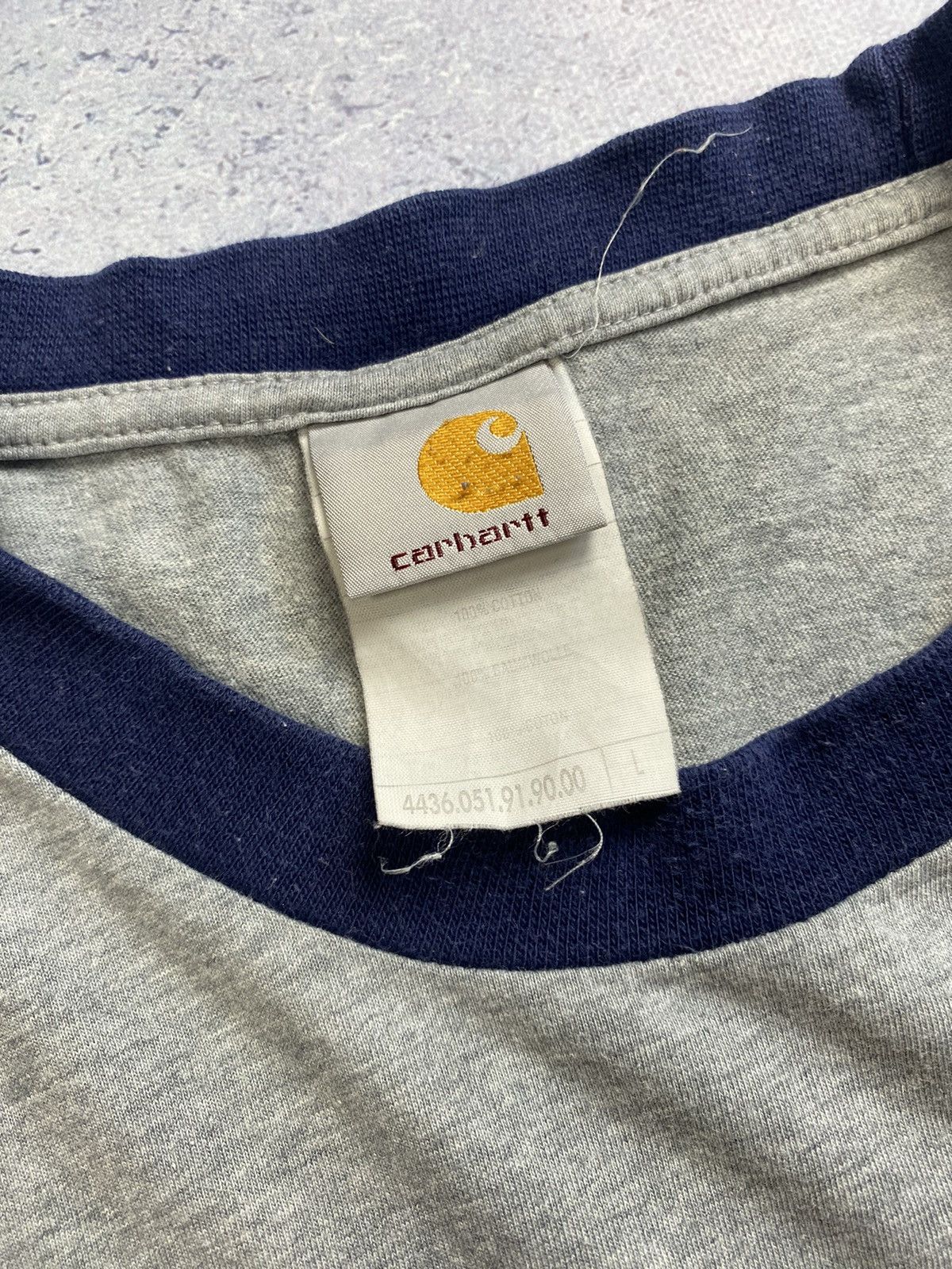 Carhartt × Vintage Vintage Carhartt Men’s Grey T-shirt Size US L / EU 52-54 / 3 - 7 Thumbnail