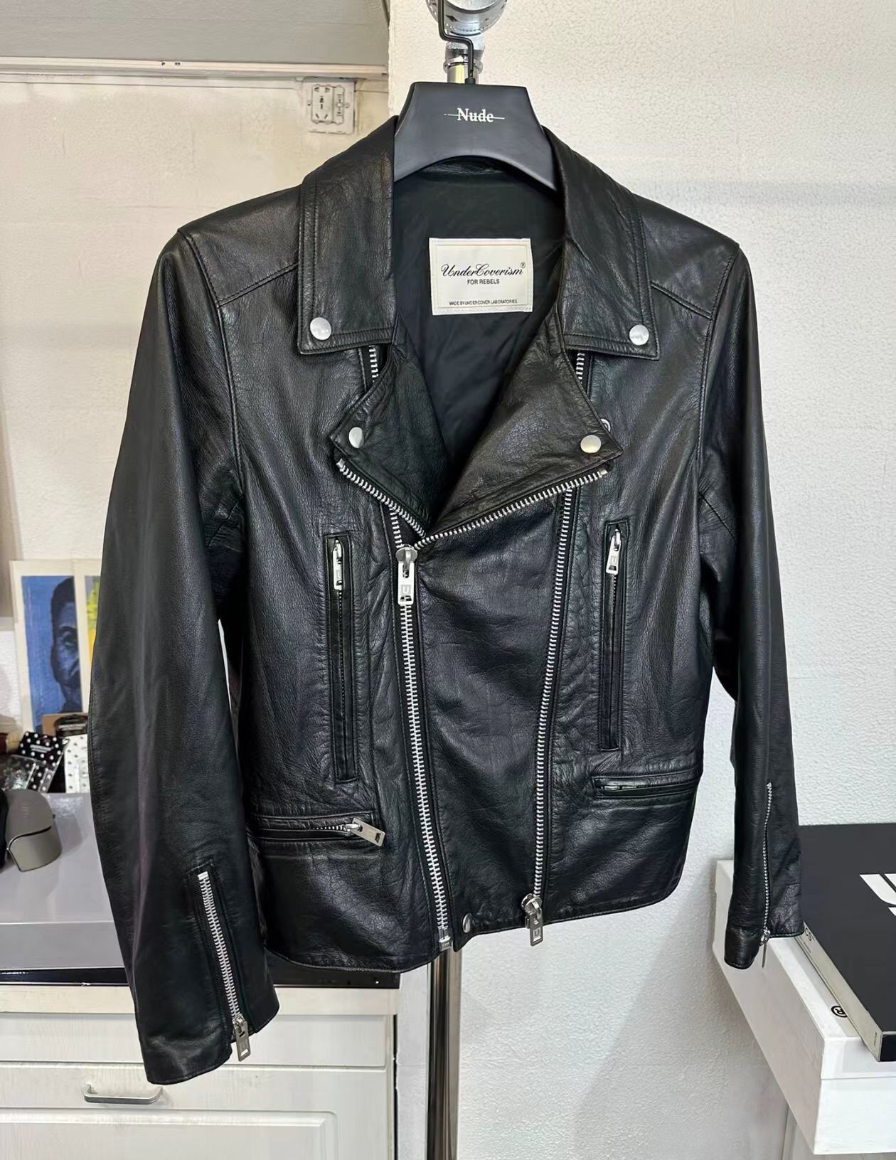 Undercover Undercover calf leather jacket 2412-Nextarrow Size US S / EU 44-46 / 1 - 4 Thumbnail