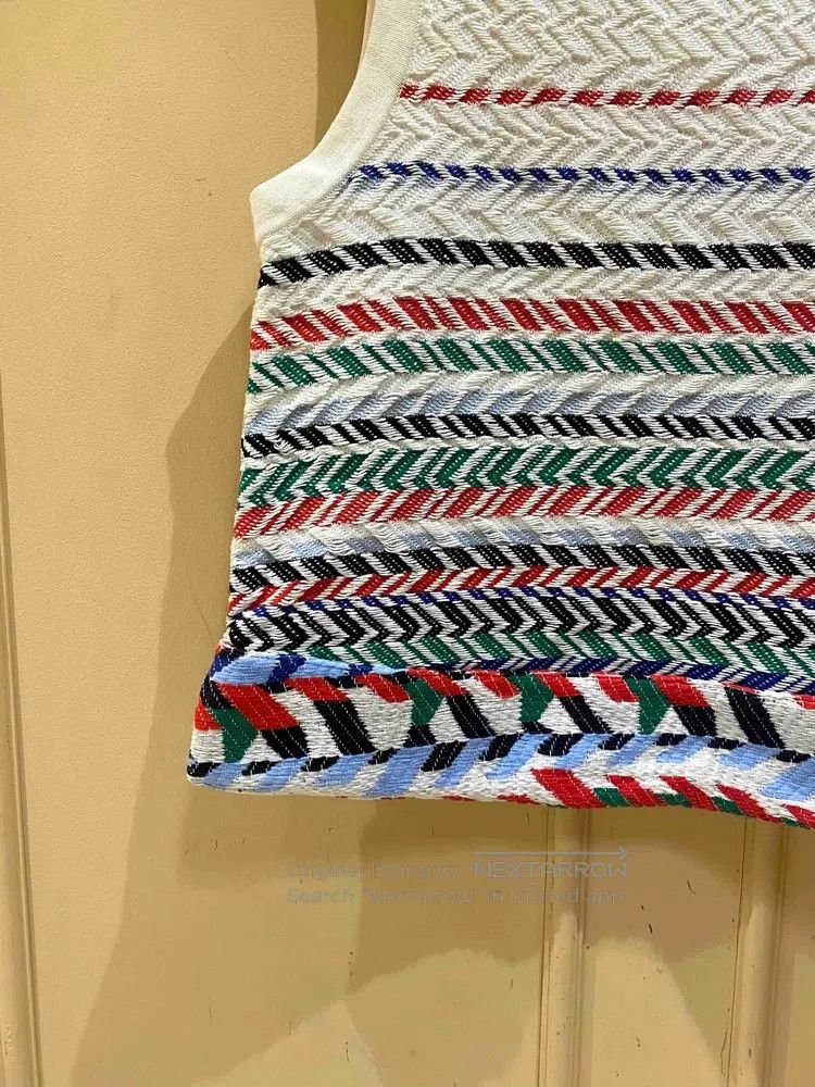 Chanel Chanel 2016 Airport Colour Striped Vest Size XXS / US 00 / IT 34 - 5 Thumbnail