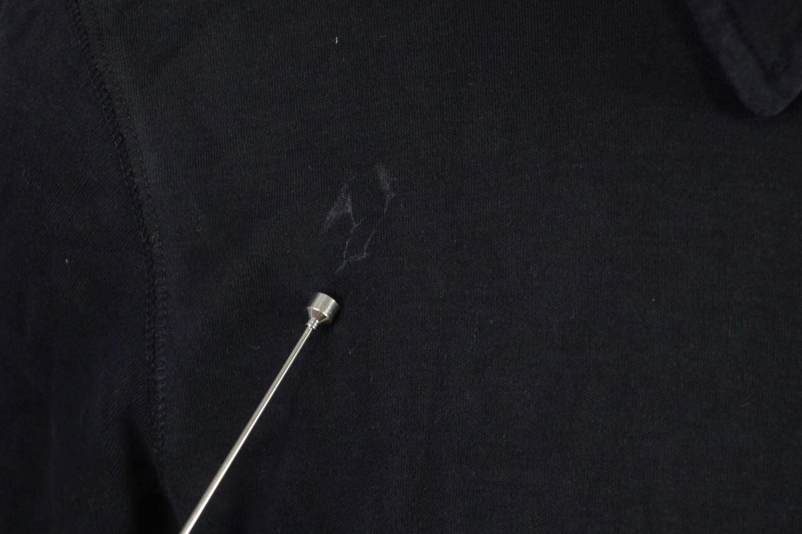 La Martina La Martina Black 100% Cotton Collared Polo Shirt Size L Size US L / EU 52-54 / 3 - 8 Thumbnail