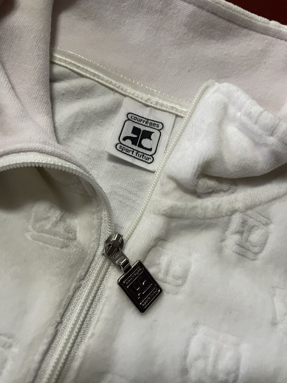 Courreges Courreges Half Zipper Monogram Jacket Size XS / US 0-2 / IT 36-38 - 5 Thumbnail