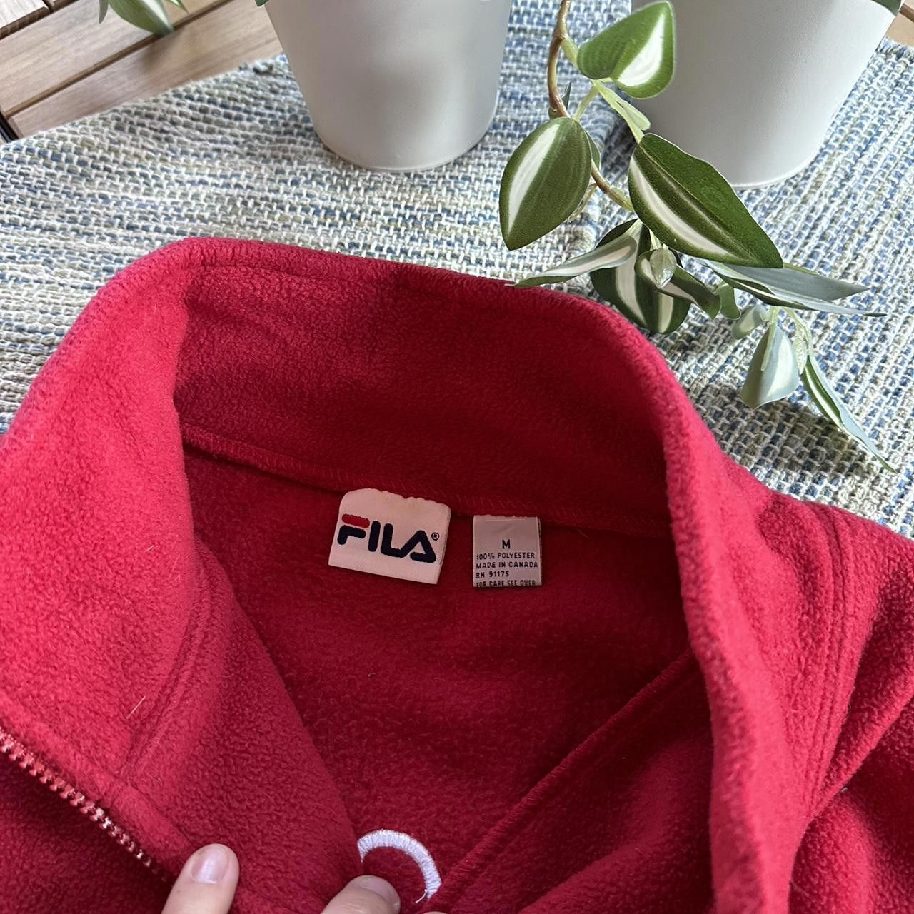 Fila Vintage Y2K Fila Sportswear Fleece Half Zip Jacket Size US M / EU 48-50 / 2 - 5 Thumbnail