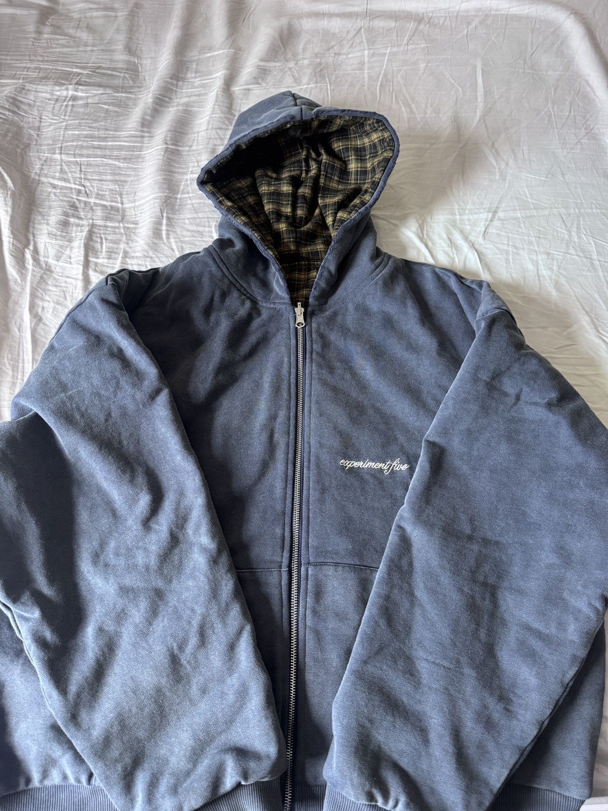 Other Experiment 5 Reversible plaid Hoodie Size US L / EU 52-54 / 3 - 1 Thumbnail