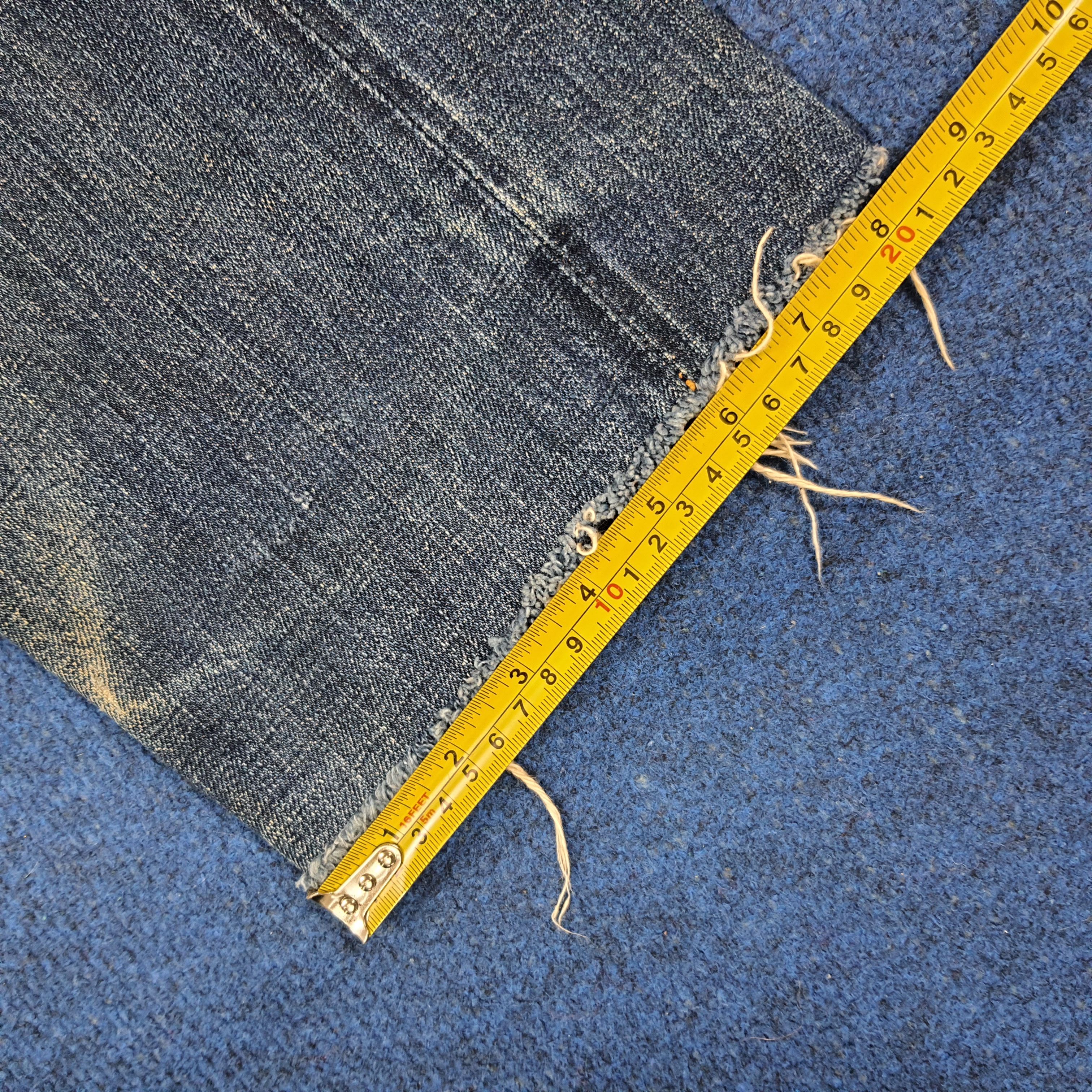 The Real McCoy's Vintage Joe McCoy Repro WW2 Selvedge Denim Jeans E1N37 Size US 29 - 16 Thumbnail