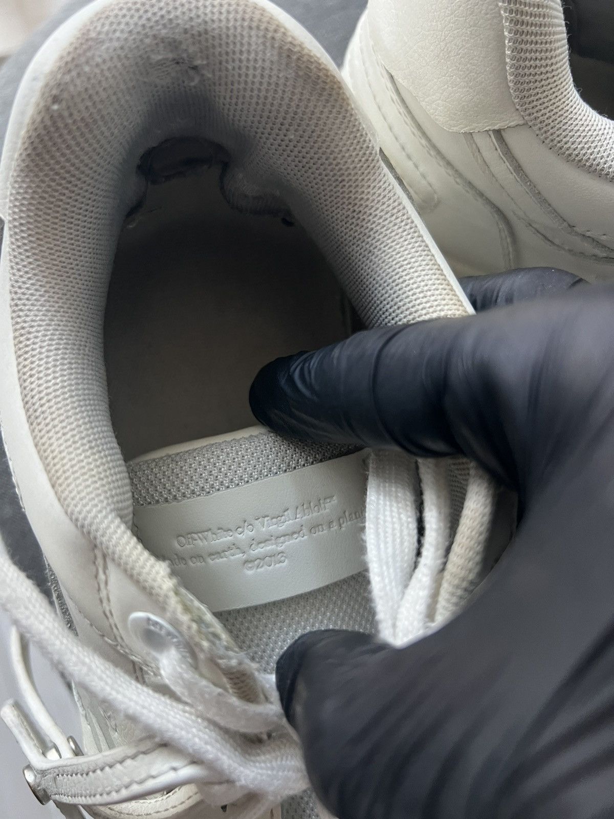 Off-White OFF WHITE Office Sneakers White 42 Size US 9.5 / EU 42-43 - 12 Thumbnail