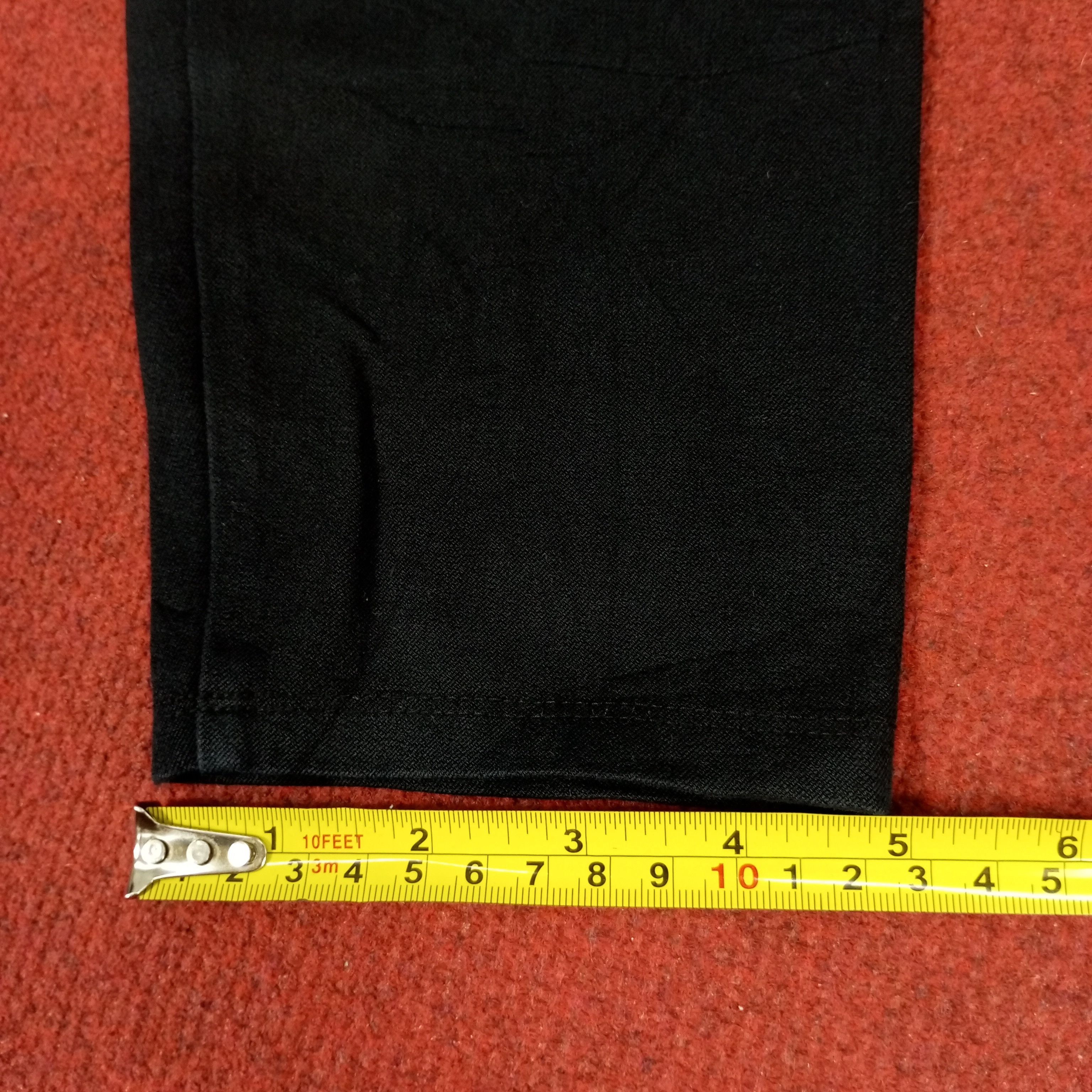 Helmut Lang × Vintage Helmut Lang Designer Brand Style Legging Pants Size 28" / US 6 / IT 42 - 12 Thumbnail