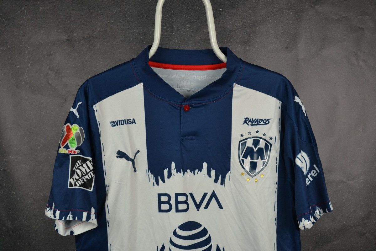 Puma CF Monterrey Home Football Shirt Puma Soccer Jersey Size M Size US M / EU 48-50 / 2 - 3 Thumbnail