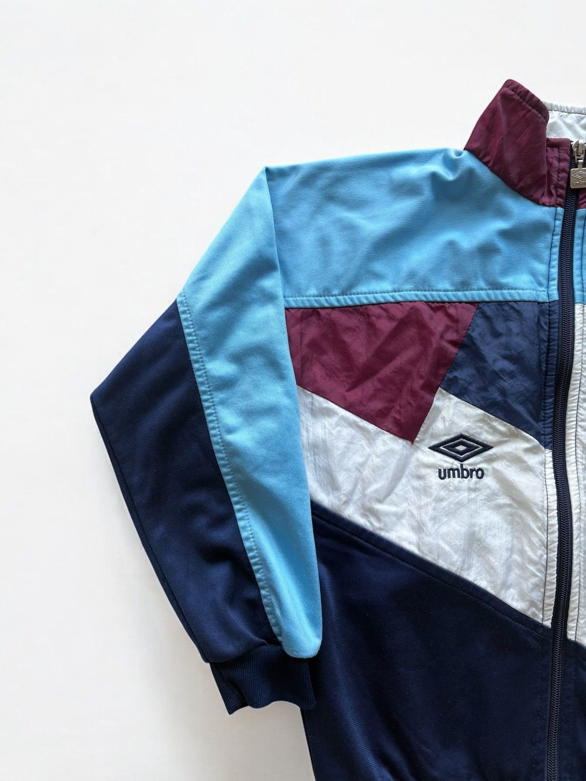 Umbro Aston Villa Football Tracksuit 1990 92 Premier League Size US XXS / EU 40 - 4 Thumbnail