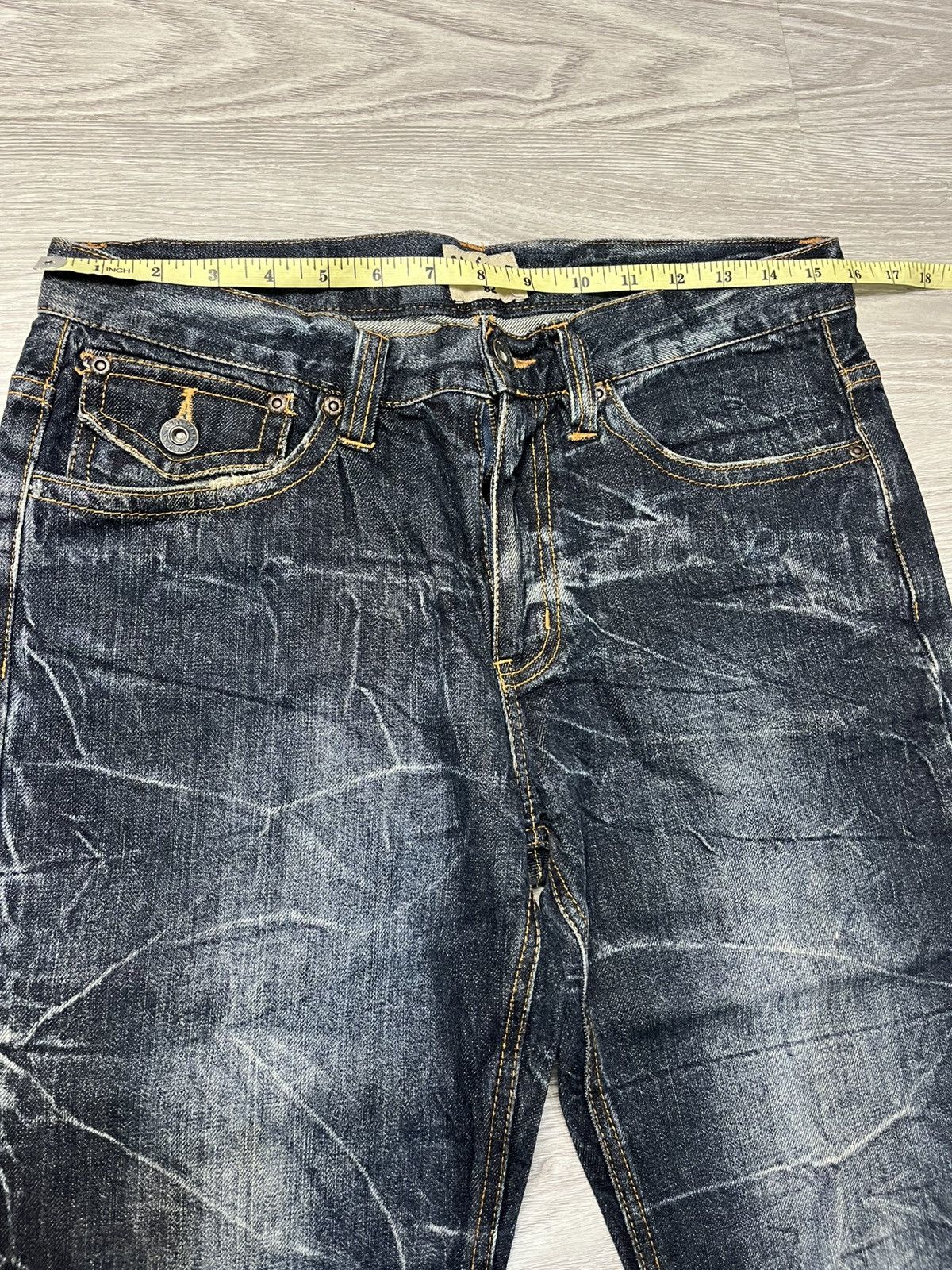 Hysteric Glamour Y2k Nylaus ifsixwasnine Faded Bootcut Denim Pants Size US 32 / EU 48 - 8 Thumbnail