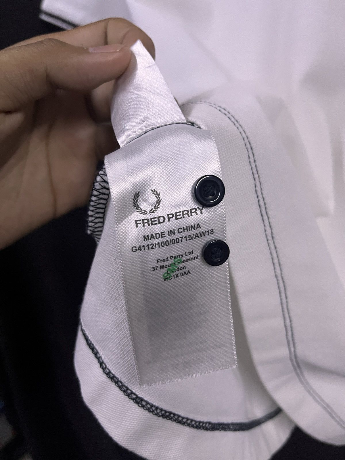 Fred Perry RARE‼️ SAMPLE FRED PERRY POLO TSHIRT Size US S / EU 44-46 / 1 - 6 Thumbnail
