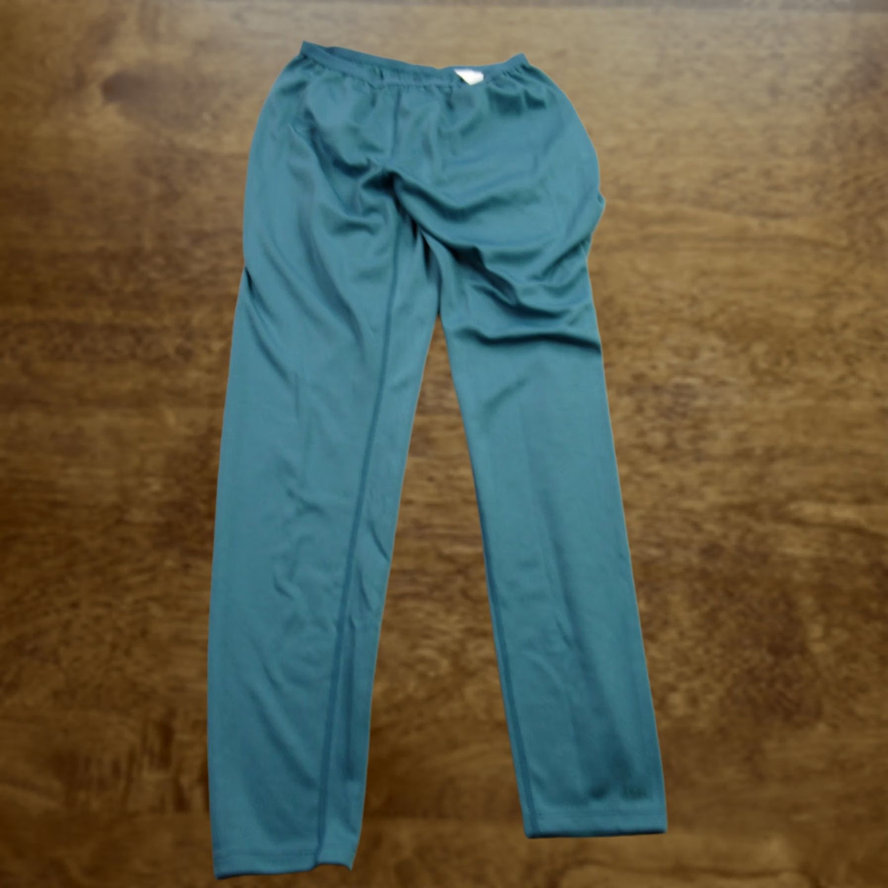Vintage REI Ankle Womens M Blue Leggings Straight Leg Casual Stretch Gym Lightweight Size 32" / US 10 / IT 46 - 1 Thumbnail