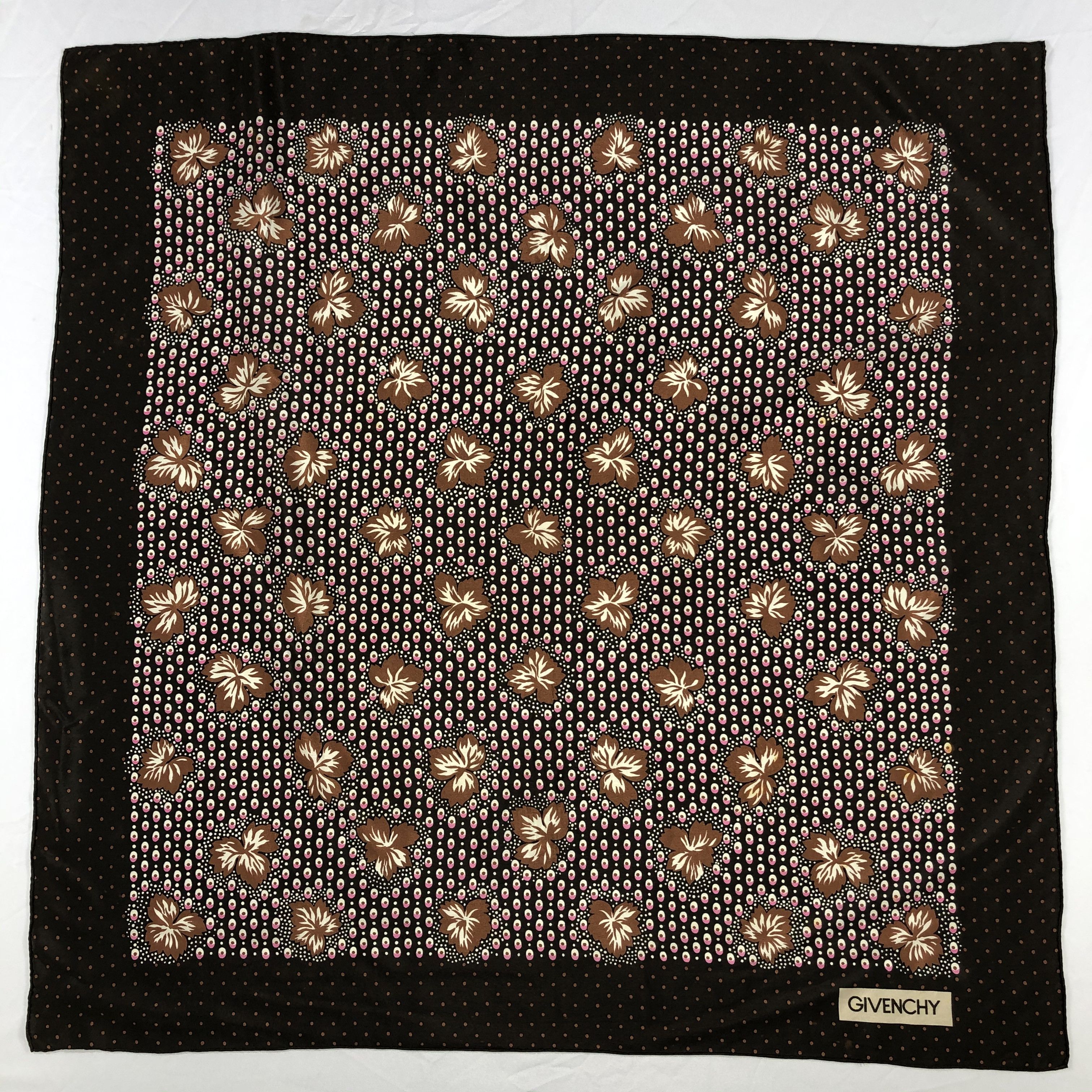 Vintage Vintage Givenchy Silk Scarf Size ONE SIZE - 2 Thumbnail