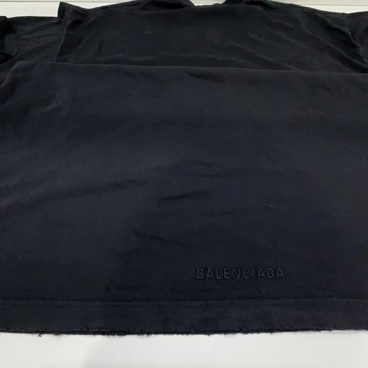 Balenciaga Balenciaga SS21 Printed Long Sleeve T-Shirt 0079-2507 Size US S / EU 44-46 / 1 - 9 Thumbnail