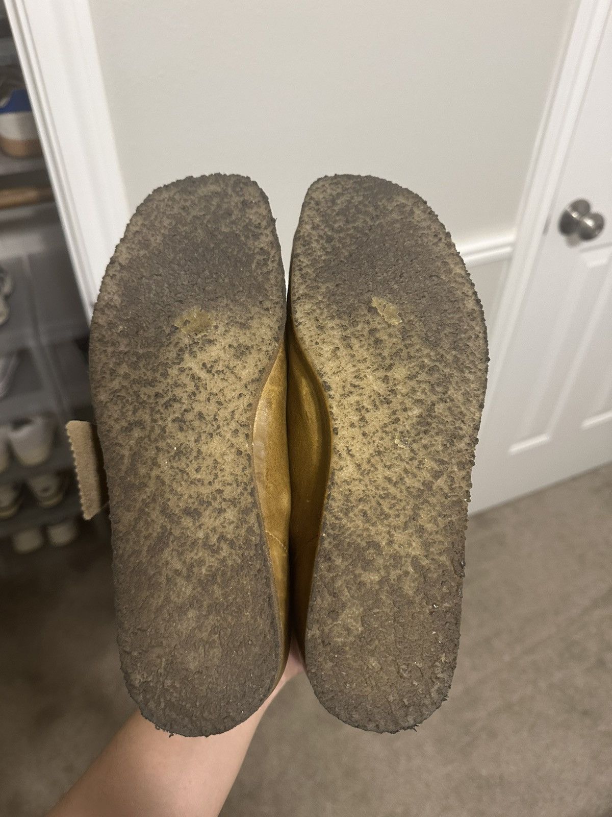 Aime Leon Dore × Clarks Aime Leon Dore x Clarks Wallabee Sand Leather Size US 8.5 / EU 41-42 - 7 Thumbnail