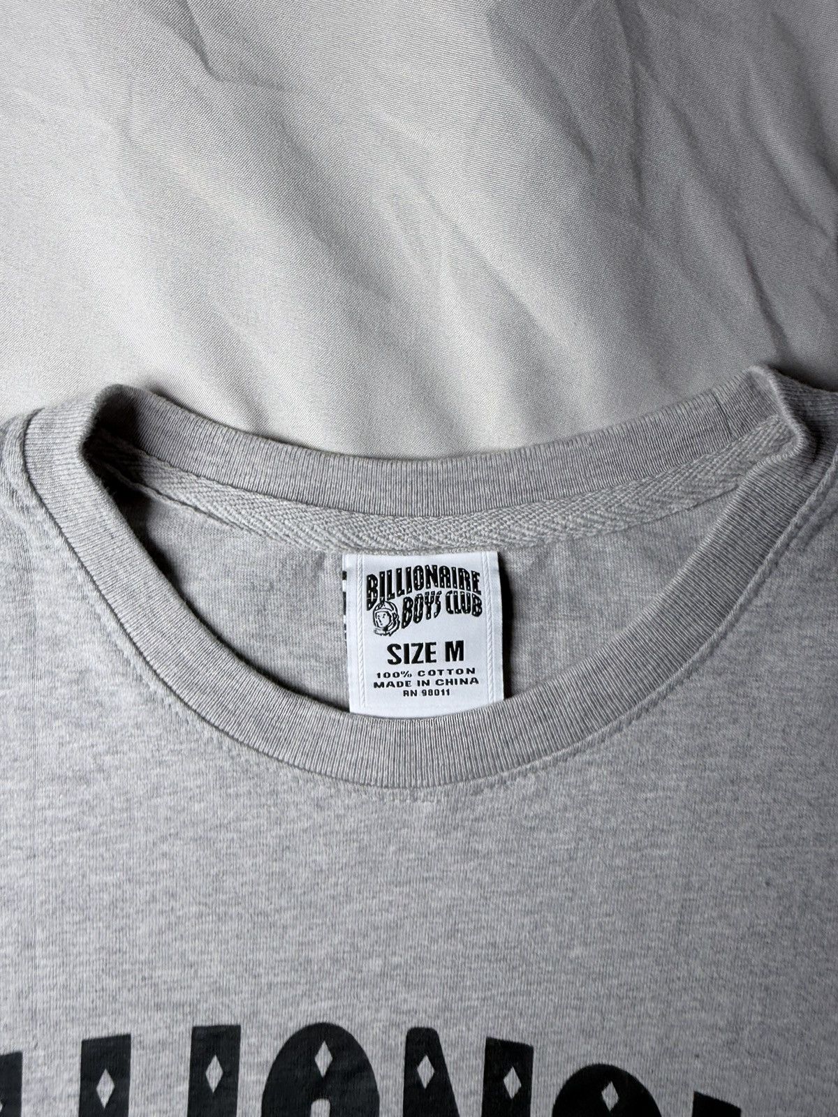 Billionaire Boys Club Billionaire Boys Club T-Shirt Gray Men’s BBC Helmet Logo Tee Size US M / EU 48-50 / 2 - 4 Thumbnail
