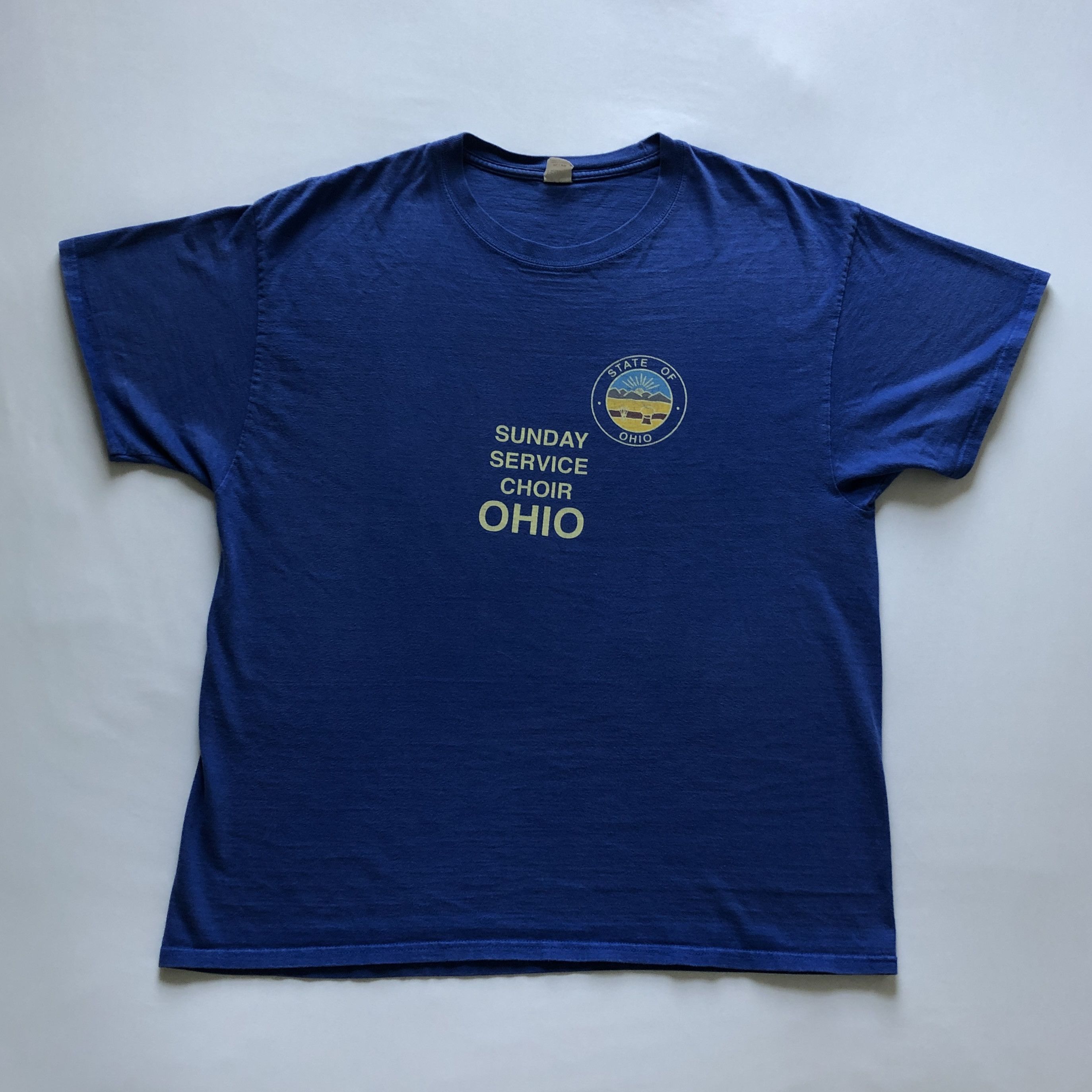 UNRELEASED Kanye West Sunday Service Ohio T-Shirt