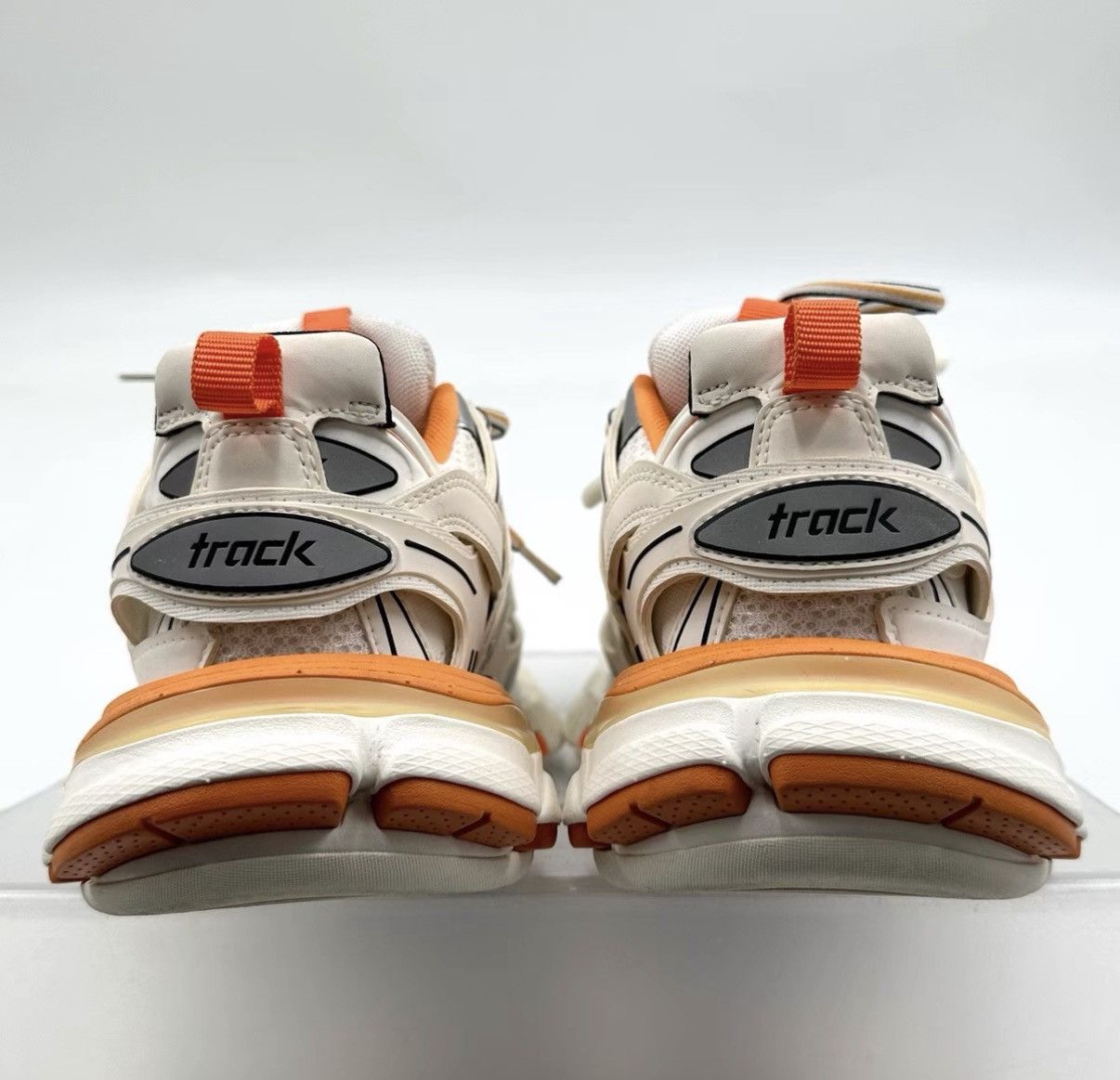 Balenciaga Balenciaga Track 1.0 White Orange Dad Sneakers K12 Size US 5 / IT 35 - 4 Thumbnail