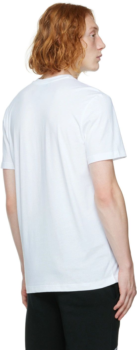 Moschino o1y0225 Logo T-Shirt in White Size US M / EU 48-50 / 2 - 3 Thumbnail