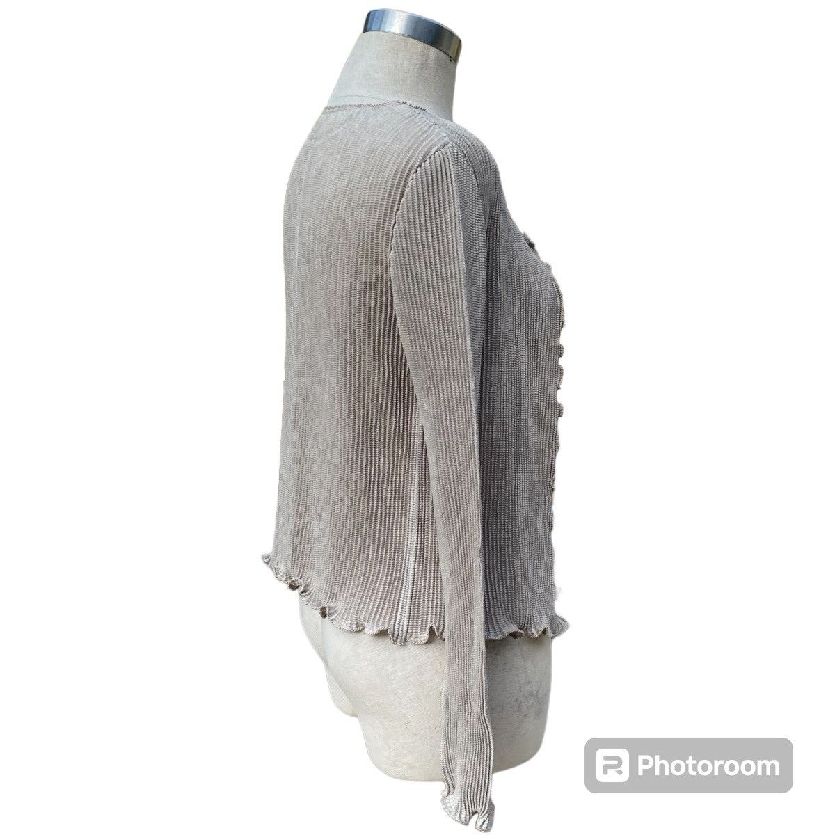 Japanese Brand Specchio pleats cardigan Size S / US 4 / IT 40 - 7 Thumbnail