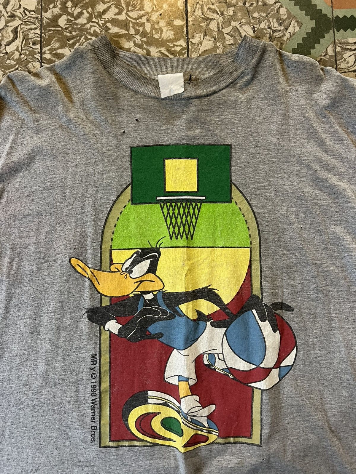 Vintage Vintage 90s Daffy Duck Basketball Size US M / EU 48-50 / 2 - 3 Thumbnail