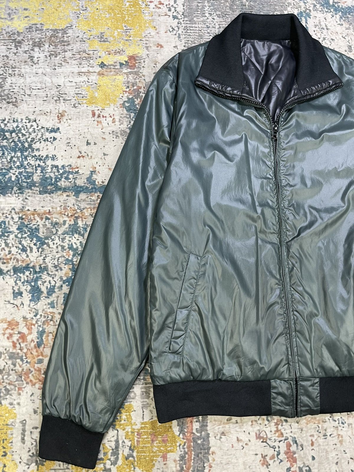 Katharine Hamnett London Katharine Hamnett Quilted Reversible Nylon Jacket Size L / US 10 / IT 46 - 11 Thumbnail