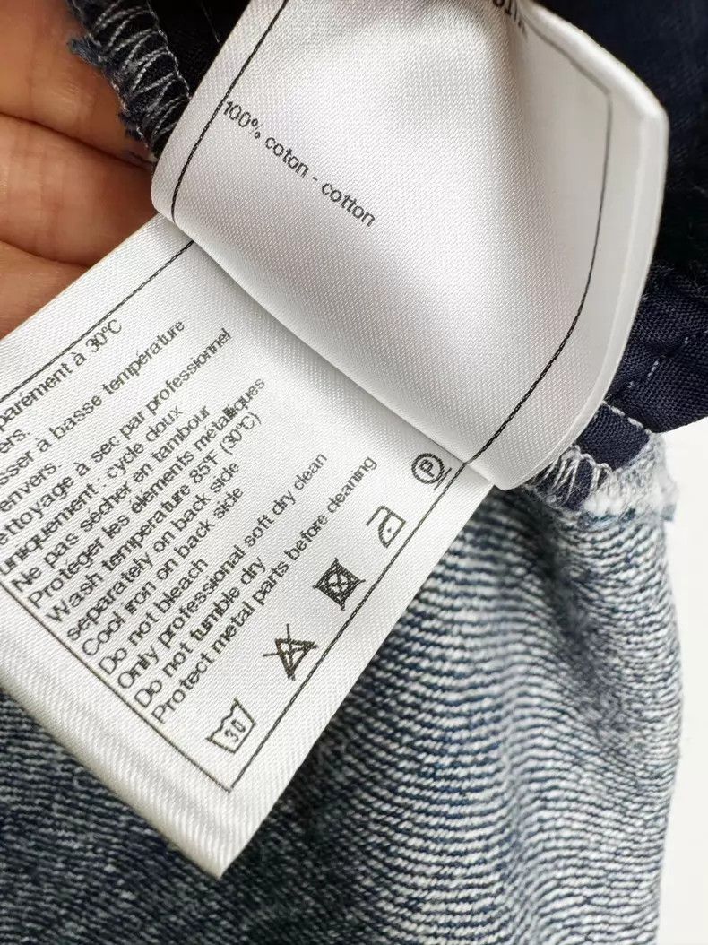 Chanel Chanel Denim skirt Size 42" / US 20 - 5 Thumbnail