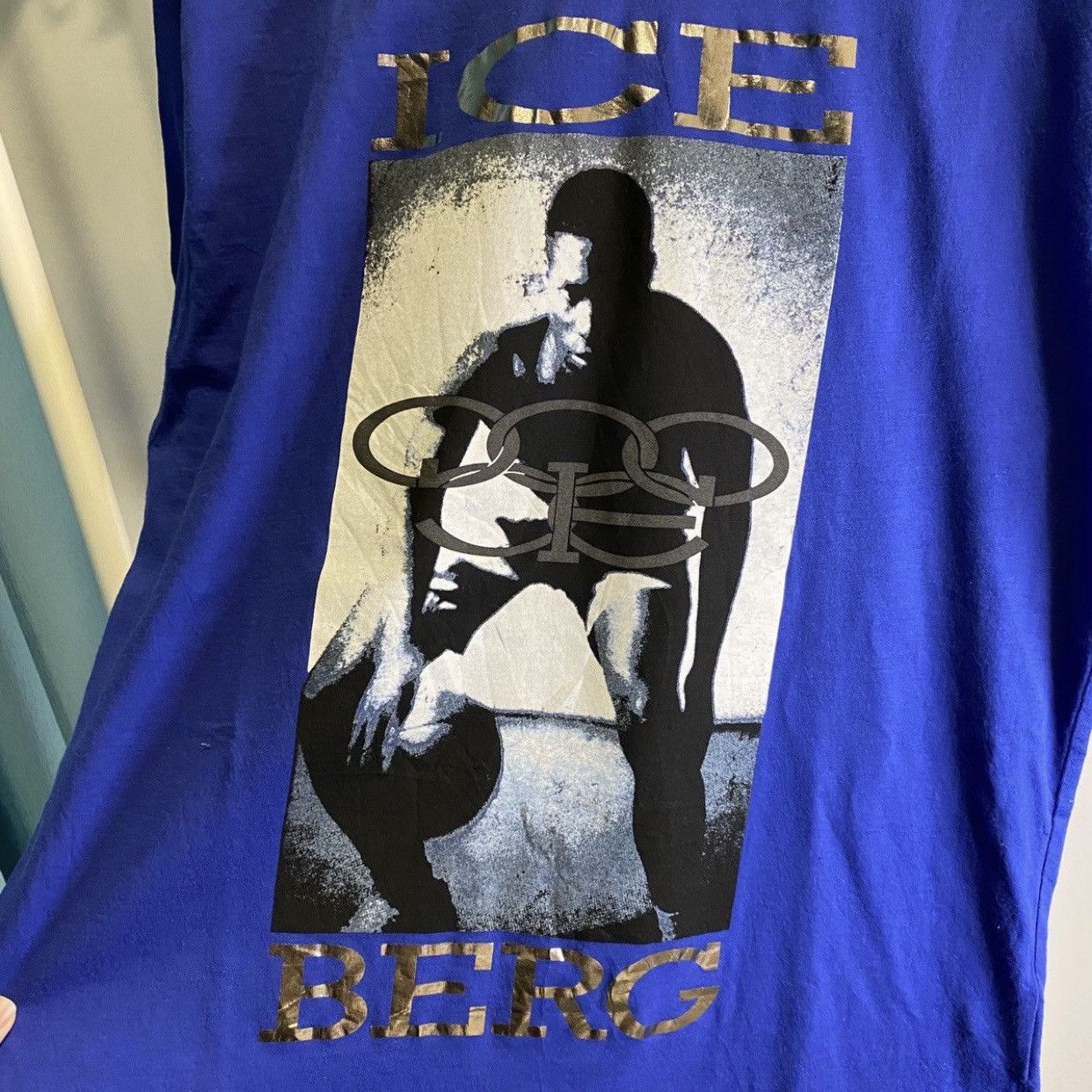 Iceberg × Vintage 🔥BindingOffer🔥 Iceberg History NBA Design T-shirt Vintage Size US L / EU 52-54 / 3 - 3 Thumbnail
