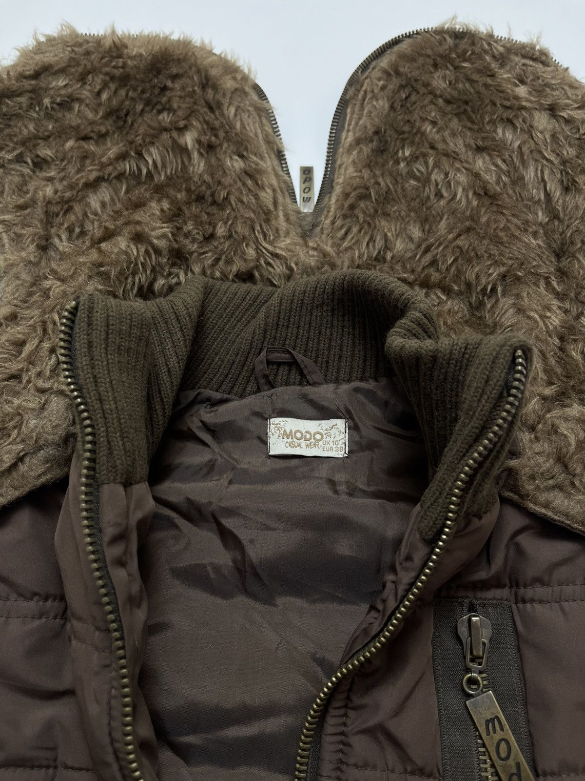 Hysteric Glamour × Undercover Military LGB If Six Was Nine Style Faux Fur Zip Vest Jacket Size US S / EU 44-46 / 1 - 6 Thumbnail