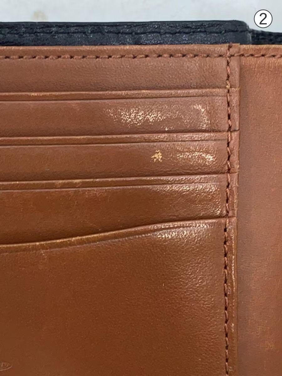 Vivienne Westwood Contrast Stitch Orb Leather Wallet Size ONE SIZE - 5 Thumbnail