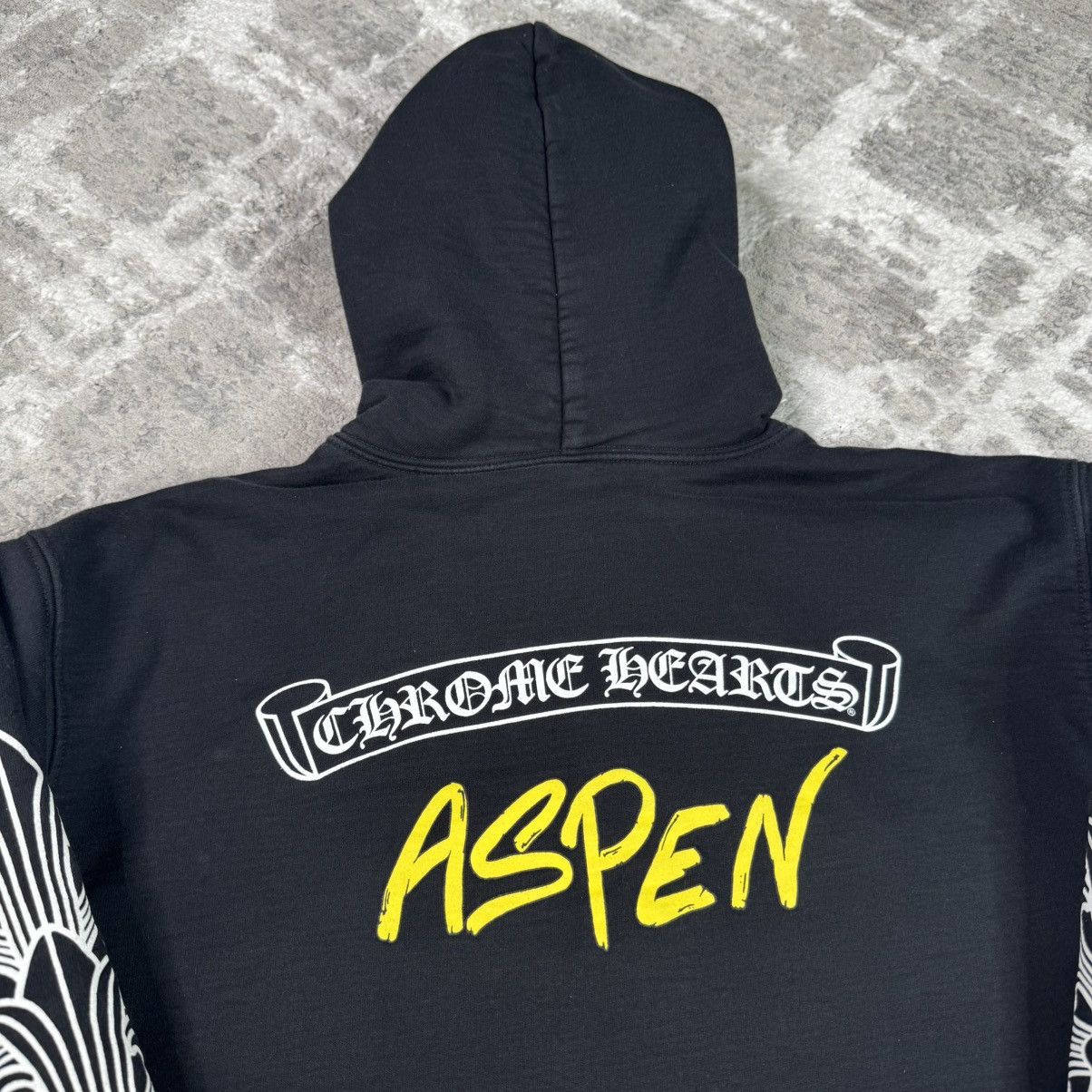 Chrome Hearts Aspen exclusive floral thermal zip up hoodie Size US L / EU 52-54 / 3 - 5 Thumbnail