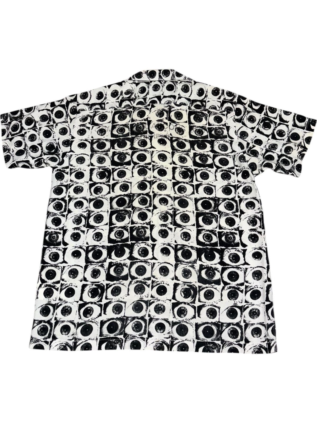 Comme des Garcons SHIRT × Supreme Supreme CDG SS17 Eyes Shirt button eyeball graphic logo polo Size US M / EU 48-50 / 2 - 4 Thumbnail
