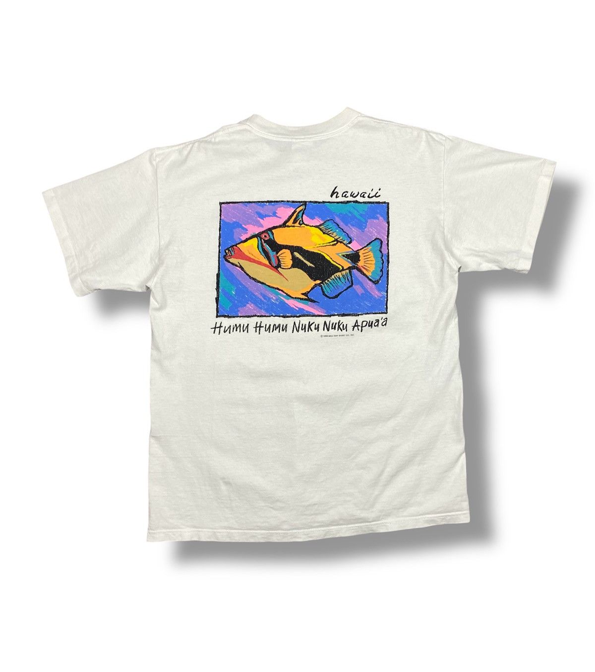 Other Vintage 1994 Maui Bay Hawaii Fish Graphic Tee Size US L / EU 52-54 / 3 - 1 Thumbnail