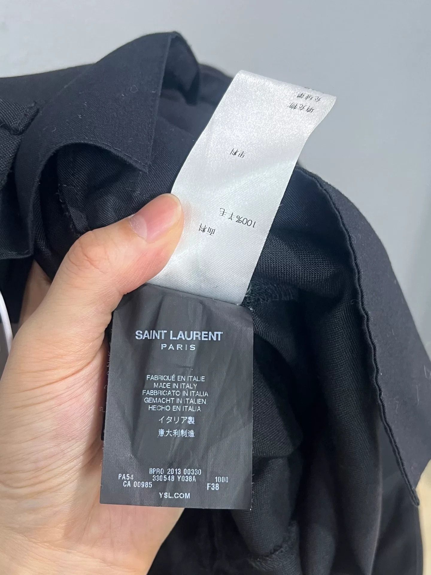 Saint Laurent Paris SLP Striped Trousers Size US 38 / EU 54 - 3 Thumbnail