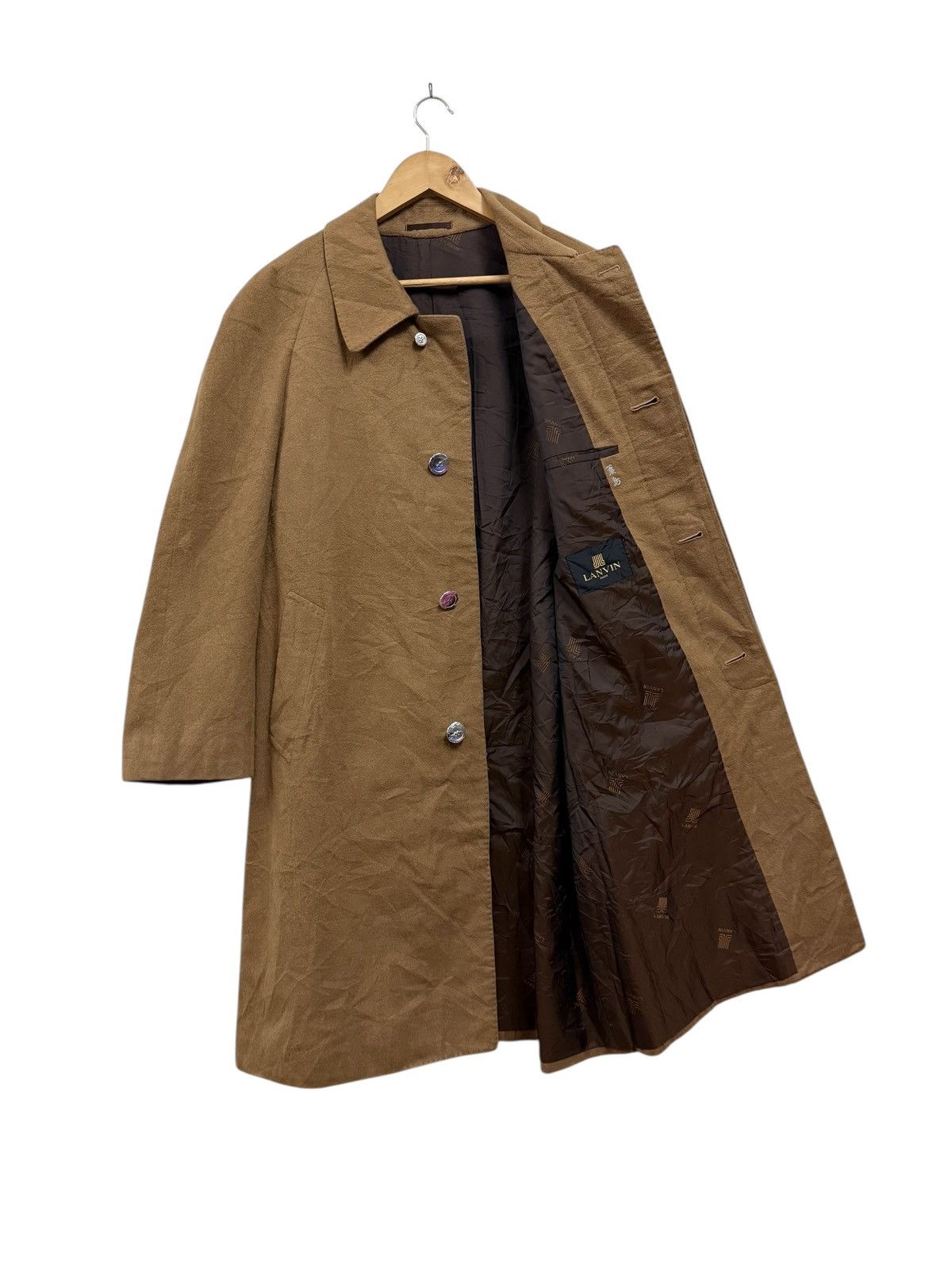 Lanvin Lanvin Paris Trench Coat Size US L / EU 52-54 / 3 - 1 Thumbnail