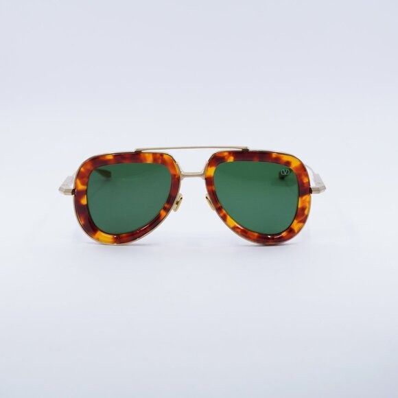 Valentino Valentino V-LSTORY VLS-129C Sunglasses Honey Havana Aviator Size ONE SIZE - 3 Thumbnail