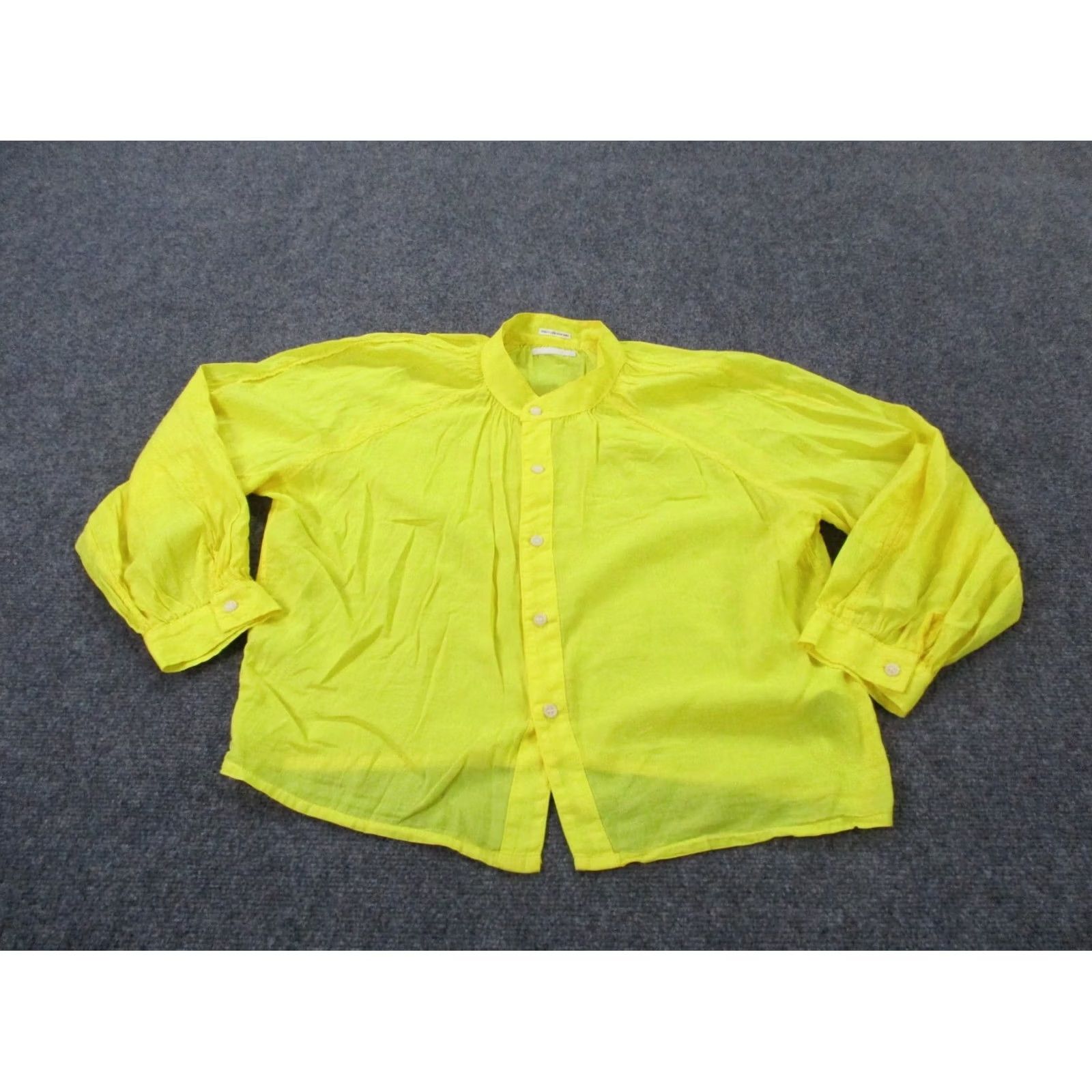 MOTHER Mother Shirt Short Sleeve? Note: The original title is Mother Shirt Womens S Yellow Sunburst Lightweight Flowy Casual Oversized Blouse. Size S / US 4 / IT 40 - 2 Thumbnail