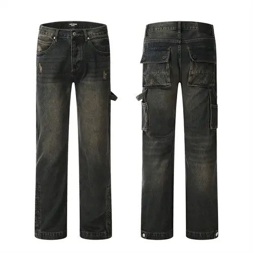 VIBE hiphop distressed faded carpenter jeans Size US 28 / EU 44 - 6 Thumbnail