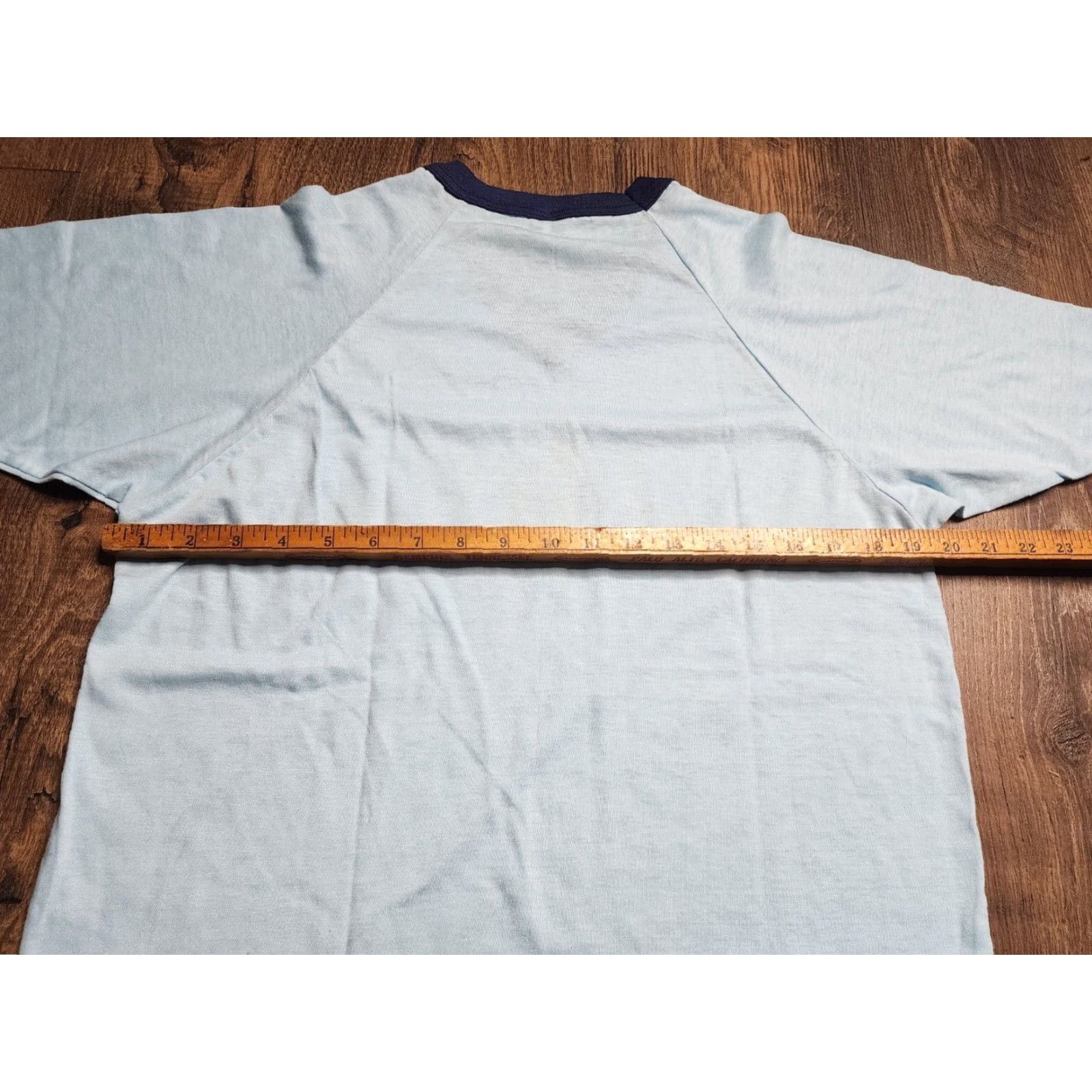 Vintage VINTAGE Sunshine Key FL T-Shirt Mens L Short Sleeve Blue 70s 70s Beach Logo Cotton Blend Regular Slim Fit Mens Size US L / EU 52-54 / 3 - 5 Thumbnail