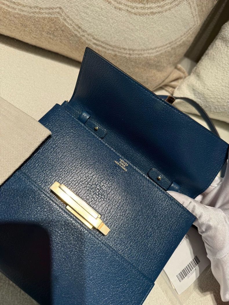 Hermes Hermes Cinhetic to Go Deep Blue Bag-2506 Size ONE SIZE - 3 Thumbnail