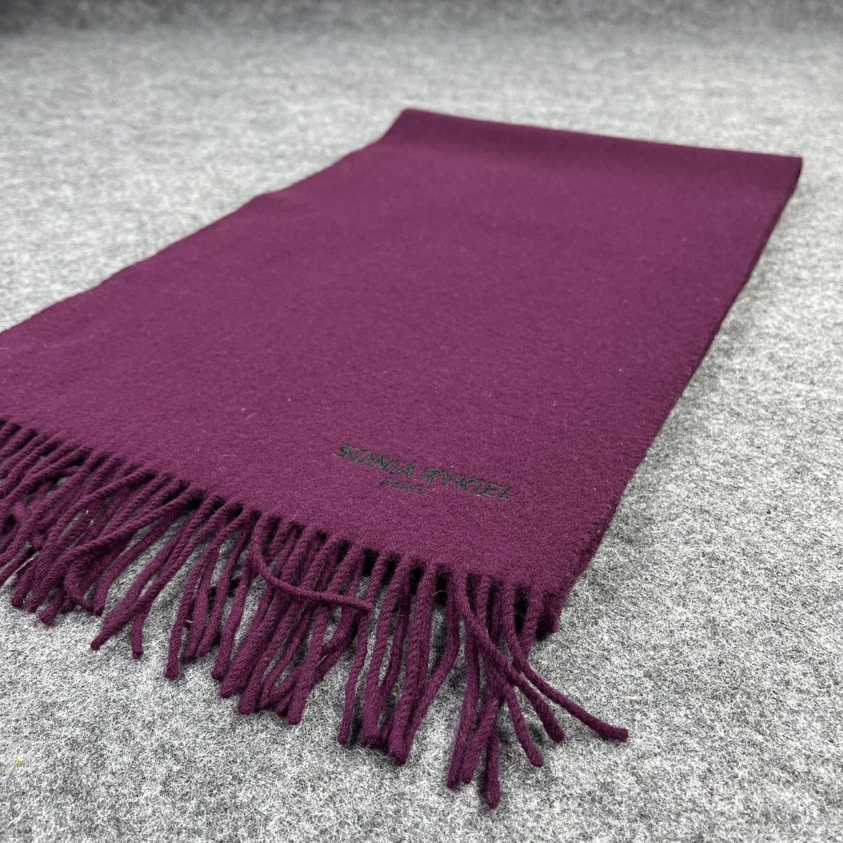Sonia Rykiel × Vintage Sonia Rykiel Scarf / Muffler / Neckwear T977 Size ONE SIZE - 4 Thumbnail