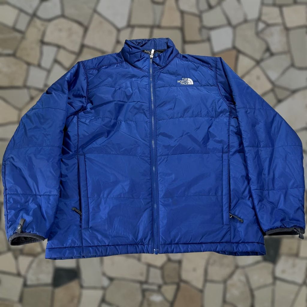 The North Face The North Face Jacket Mens Large Blue Puffer Full Zip Insulated Lined Pockets Regular Fit Winter Casual Travel Outdoors Hiking Men L Blue Size US L / EU 52-54 / 3 - 1 Thumbnail