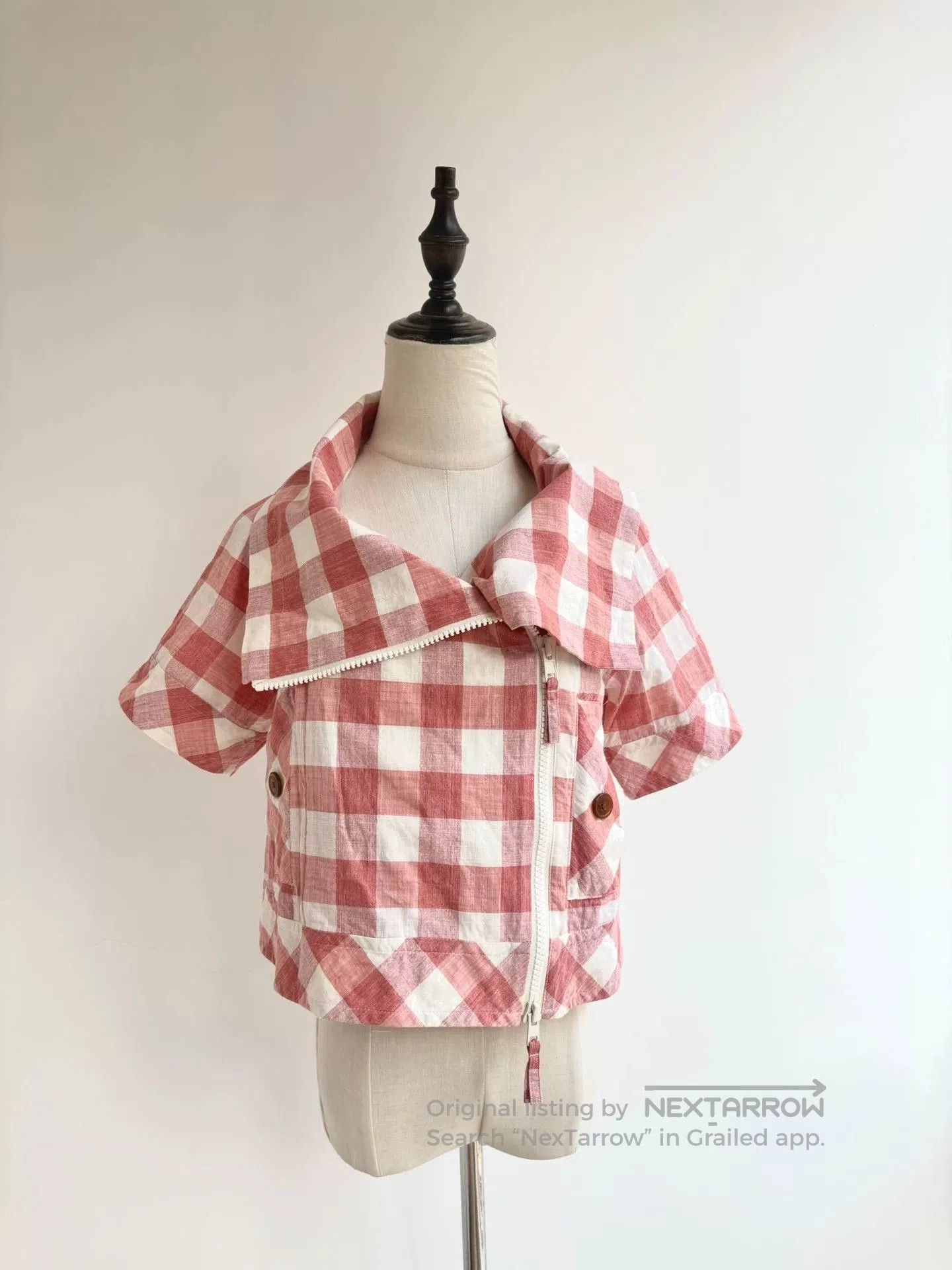 Vivienne Westwood vivienne westwood red checked short sleeve jacket. Size M / US 6-8 / IT 42-44 - 1 Thumbnail