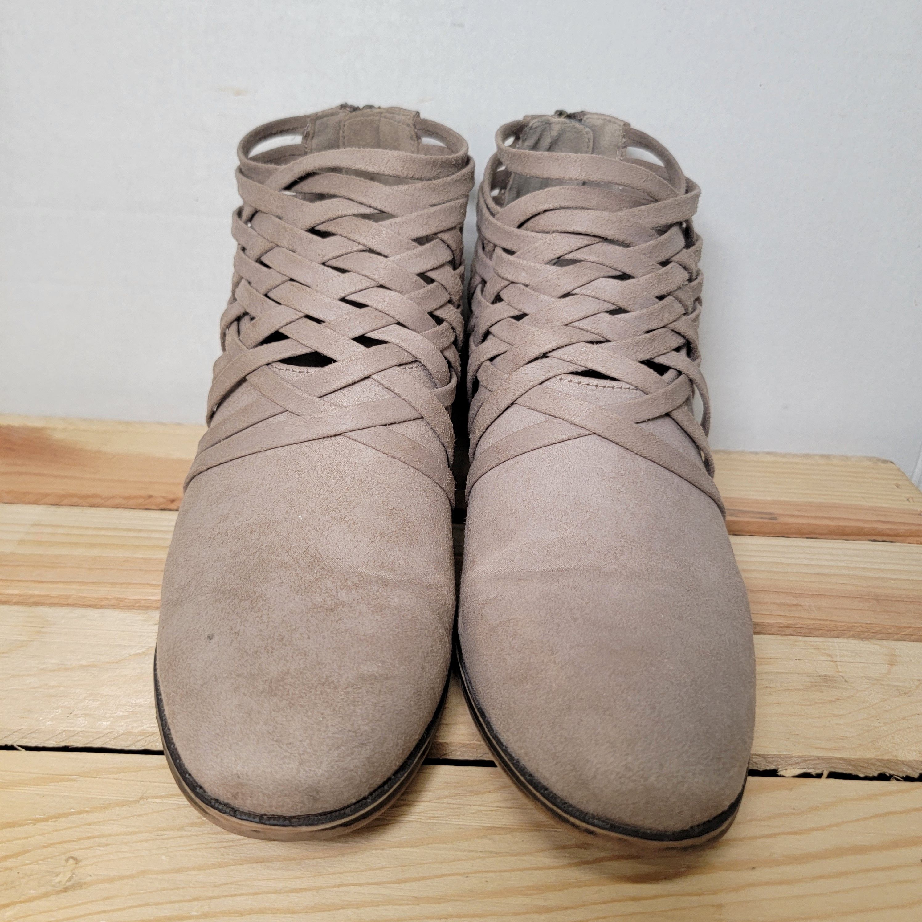 Other Fergalicious by Fergie Faux Suede Ankle Boots w/ Box - 9M Size US 9 / IT 39 - 2 Thumbnail